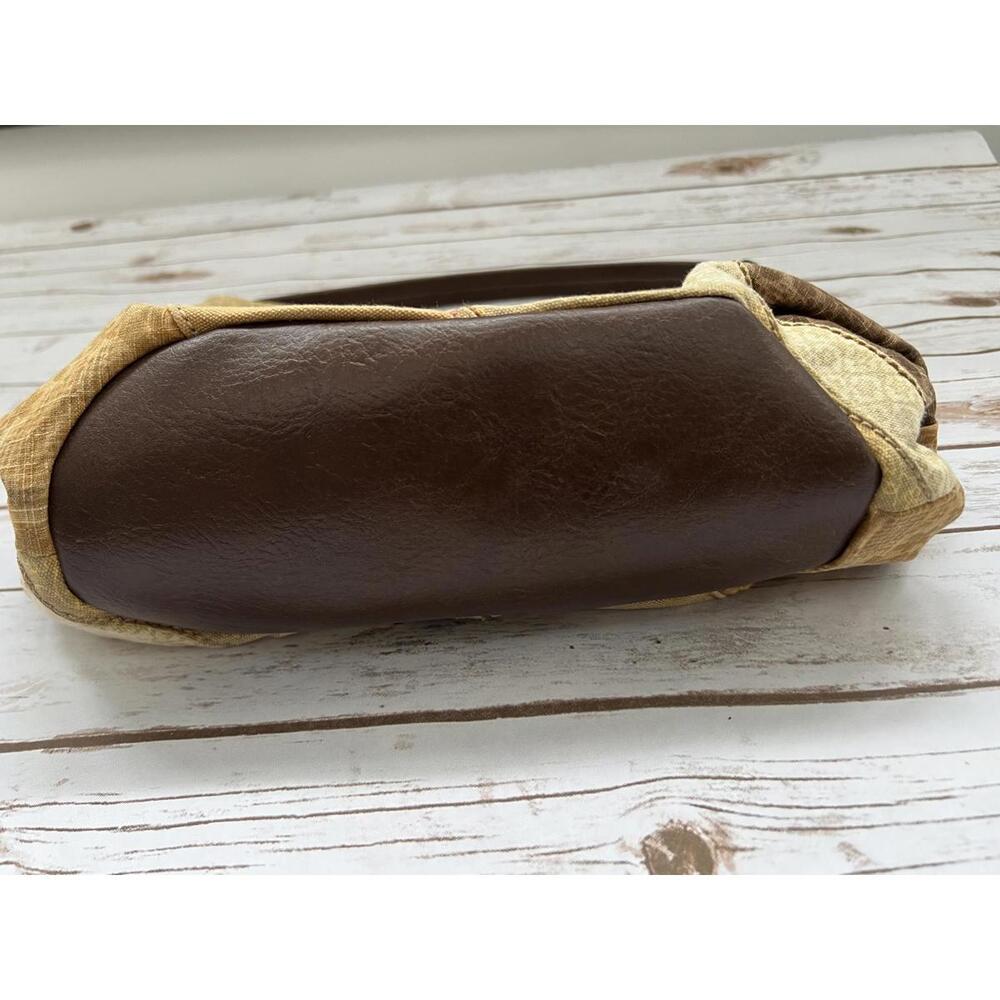 Fossil Boho Patchwork Shoulder Bag With Beaded Lo… - image 3